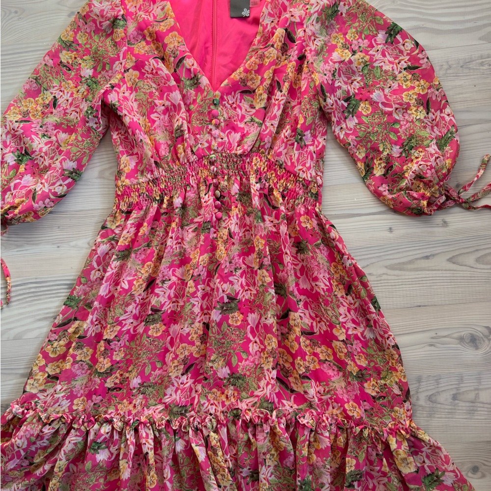 Pretty In Pink Floral Dress